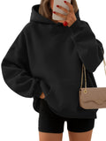 EFAN Women's Hoodies Oversized Sweatshirt Comfort Fleece Sweaters Cozy Trendy Pullover Hoodies, Sweatshirts with Pockets For Fall & Winter